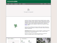 Tablet Screenshot of csya.com.ar